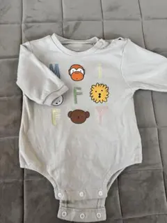 ミッフィーロンパース 70cm ベージュ