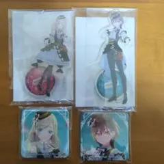 蓮ノ空 セガラッキーくじオンライン 桂城泉　セラス　アクリルスタンド 缶バッジ