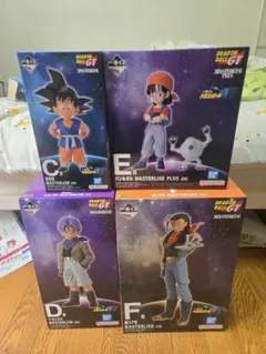 ドラゴンボールGT 一番くじ フィギュア C賞 D賞 E賞 F賞 4点セット