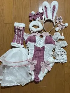 ロマンティックブルーム巫女キャット　8点セット　Malymoon/マリームーン ロマンティックブルーム巫女キャット 8点セット Malymoon/マリームーン