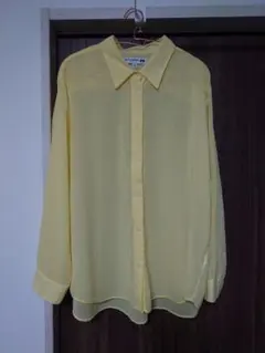 【ユニクロ】イネス　コットンシアーシャツ　XLサイズ