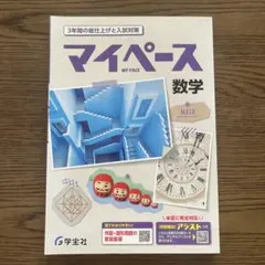 マイペース 数学 3年間の総仕上げと入試対策 学宝社　未使用品のサムネイル