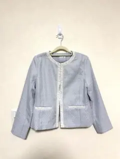 フォーマルジャケット ノーカラージャケット