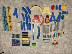 【超大量】プラレール まとめ売り レール 駅 踏切 高架 トイストーリー付