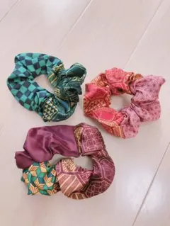 鬼滅の刃 シュシュ ヘアゴム