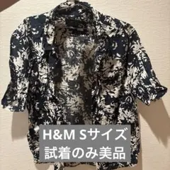 H&M メンズ柄シャツ