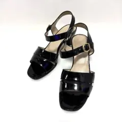 【美品✨】TANINO CRISCI サンダル ブラック 24.5cm A27のサムネイル
