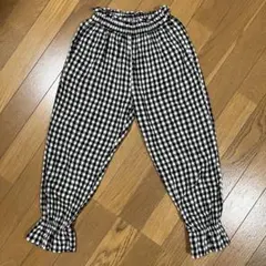 MARKEY'S マーキーズ チェック柄オシャレパンツ キッズ130cmのサムネイル