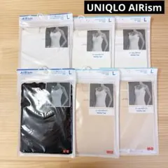 UNIQLO AIRism 汗取りキャミソールとシームレスタイプ　Lサイズ