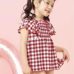 新品)アプレレクール 水着 100 ワンピース キッズ 女の子 プール ベビー