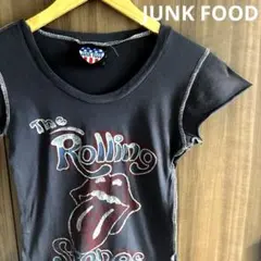 made in USA◎ JUNK FOOD ローリングストーンズ カットソー