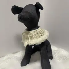 ハンドメイド（Ｐ44）手編み　ペット　ネックウォーマー　首輪　犬　猫