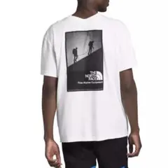 海外限定 ノースフェイス M モダンレッジ Tシャツ ホワイト