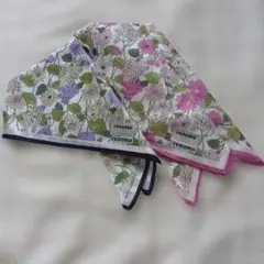 renoma レノマ　ハンカチ　花柄　2枚