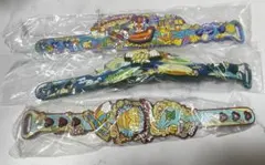 ディズニーリゾート　カプセルトイ　カラフルリストバンド　セット