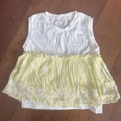 la poche biscuit ノースリーブ Tシャツ 130のサムネイル