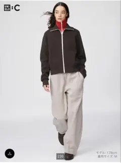 ユニクロ スウェットワイドパンツ