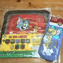 トムとジェリー　一番くじ　J賞　タオルコレクション　未開封　靴下　セット