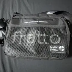 fratto テニスショルダーバッグ ブラック　フラットキーホルダー付き。のサムネイル