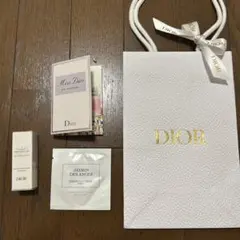 DIOR 試供品3点セット&ショッパー