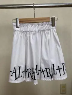 夏物　スカート　白　140.150cmのサムネイル