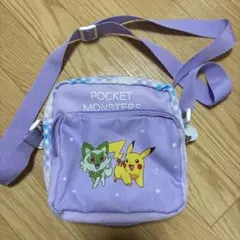 ポケットモンスター ショルダーバッグ 紫