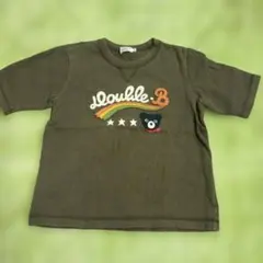 ミキハウス　DOUBLEB Tシャツ 半袖トレーナー110cm 　レイヤード