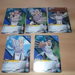 NARUTO　ナルト疾風伝 カードゲーム忍伝カード『音の五人衆』セット