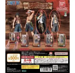 ONE PIECE DXF カプセルトイ ルフィ シャンクス