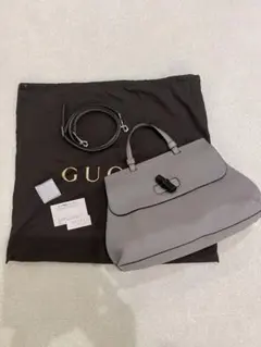 GUCCI ラバー トートバッグ GG柄 ショッパー有り6/11まで限定値下