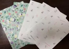 ゼクシィ付録　スヌーピーのかわいい婚姻届2種　計5枚セット