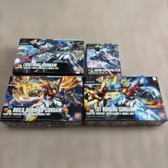 HG ビルドバーニングガンダム,トライバーニングガンダム,ライトニングガンダムのサムネイル