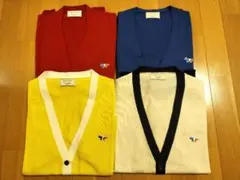 Maison kitsune キツネ ニット カーディガン 4点セット