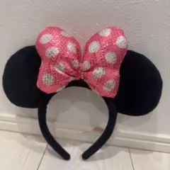 ディズニー♡ミニーちゃん♡カチューシャ♡スパンコール
