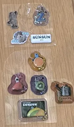 パペットスンスン　わたあめカプセルシール　おすそわけ