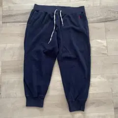 ラルフローレン　ワイドスウェットパンツ　ネイビー　XL　POLO