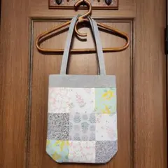 パッチワークトートバック　ハンドメイド ◇6-076.ハンドメイド パッチワーク トートバック - メルカリ