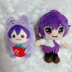 すとぷり ななもり。 ぬいぐるみキーホルダー　2個セット
