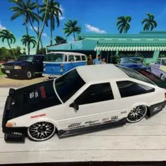 ヨコモ AE86 レビン クーペ 1/10ボディ 中古品 - メルカリ