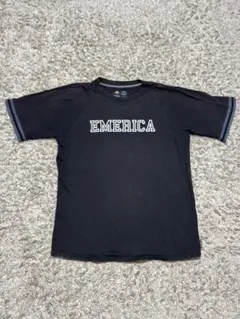 【Emerica】スケートボード Tシャツ Lサイズ ブラック ロゴ 古着のサムネイル