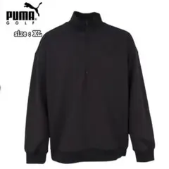 PUMA GOLF プーマゴルフ ハーフジップ ポリウラケス スウェット XL