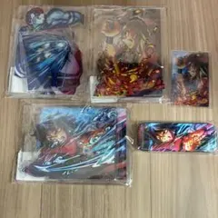 鬼滅の刃　webshopくじ KV 第三弾　アクリルスタンド　カード　缶バッジ