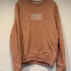 SATURDAYS クルーネック トレーナー ピンク