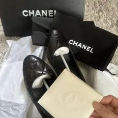 新品未使用】CHANEL メッシュ バレエシューズ 黒 37 - メルカリ
