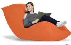 Yogibo MAX ヨギボーマックス　オレンジ ビーズクッション