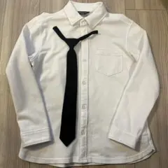 COMME CA ISM 130A 長袖シャツ　ネクタイ付き