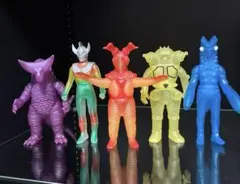 ウルトラマンタロウ　ウルトラ怪獣　限定ソフビ人形　５体セット