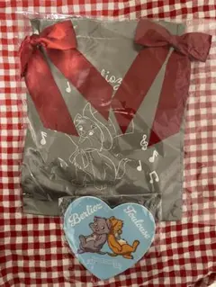 ディズニー ハッピーくじ　C賞　トートバッグ E賞メラミントレー ベルリオーズ