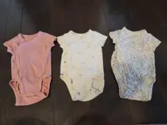 【美品】H&M ベビー肌着 3点セット