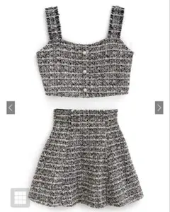 GRL ツイード セットアップ